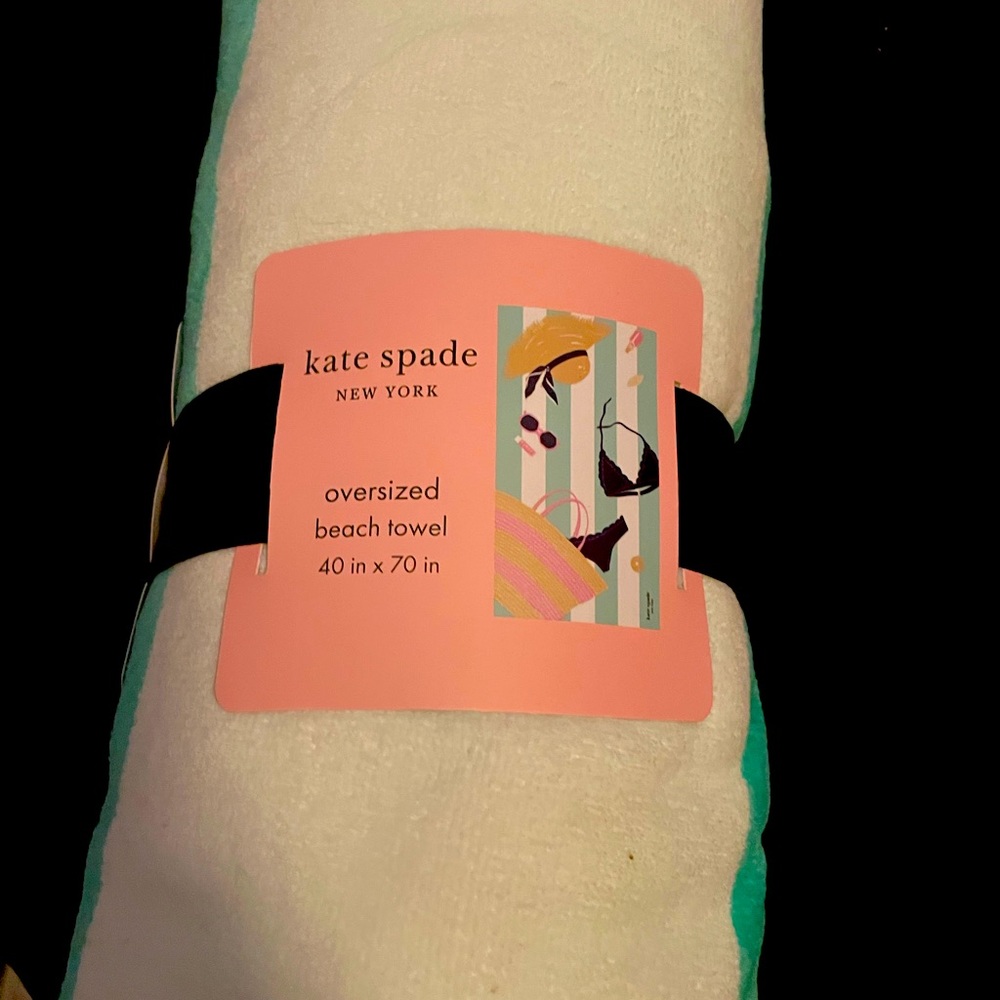 Kate spade beach towel oversized